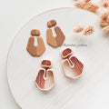 High quality polymer clay cutter creating clean sharp cuts for earrings and jewelry making