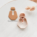 High quality polymer clay cutter creating clean sharp cuts for earrings and jewelry making