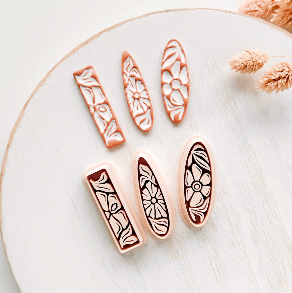 High quality polymer clay cutter creating clean sharp cuts for earrings and jewelry making