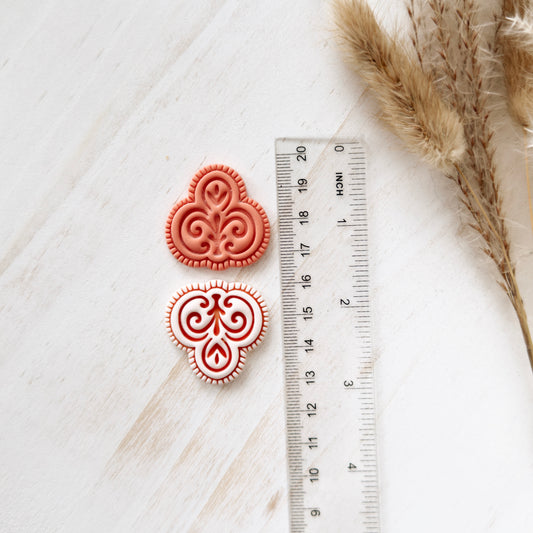 Emporte-pièce polymère – Forme de base – Outil pour boucles d'oreilles ZP-09