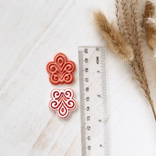 Emporte-pièce polymère – Forme de base – Outil pour boucles d'oreilles ZP-08