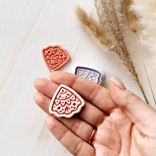 Emporte-pièce polymère – Forme de base – Outil pour boucles d'oreilles ZP-07