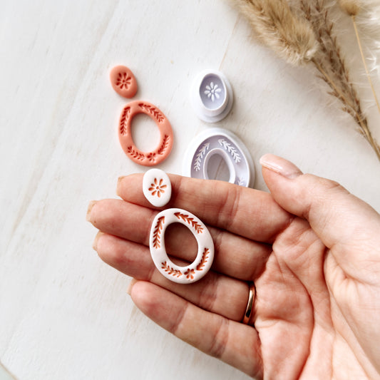 Emporte-pièce polymère – Forme de base – Outil pour boucles d'oreilles ZP-04