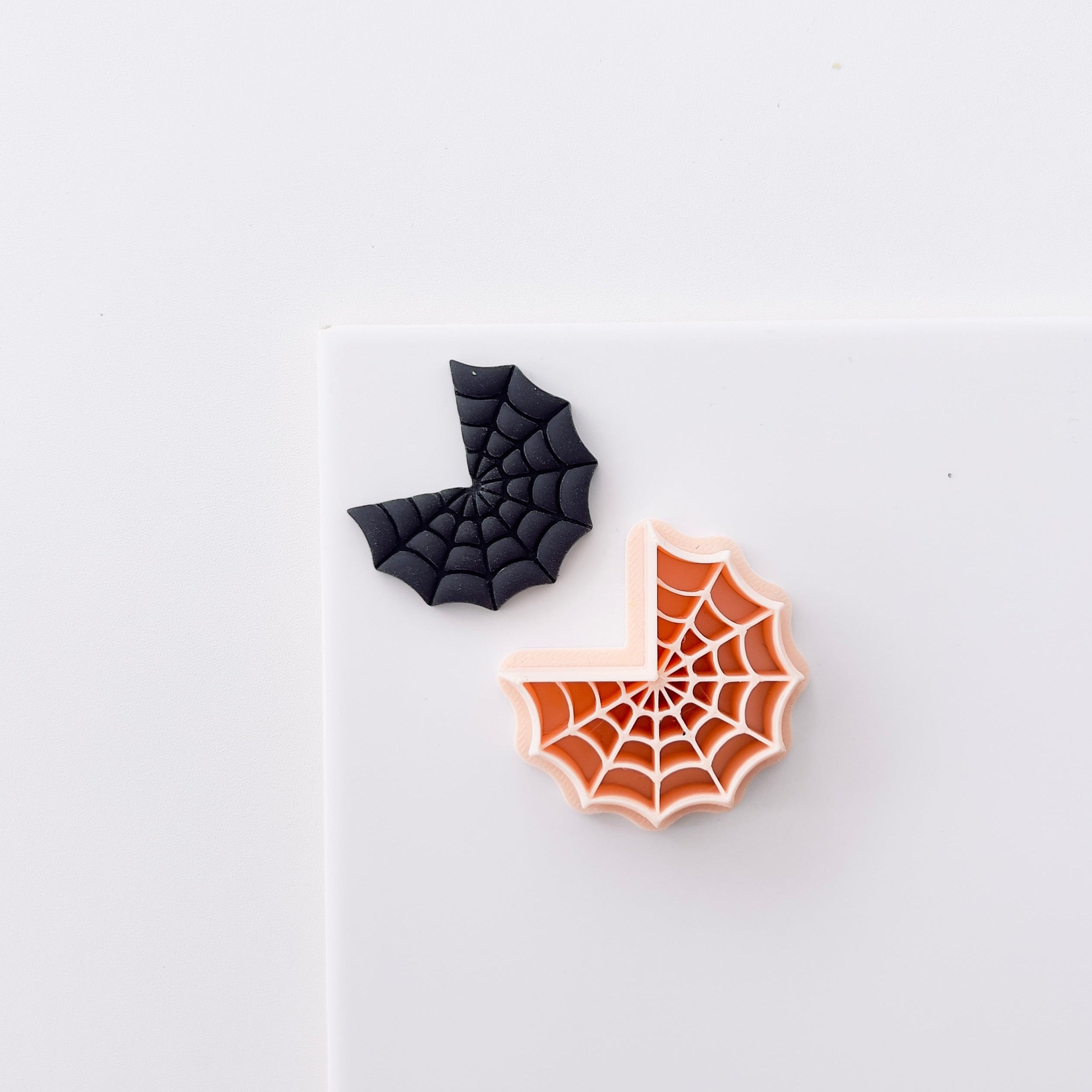 High quality polymer clay cutter creating clean sharp cuts for earrings and jewelry making