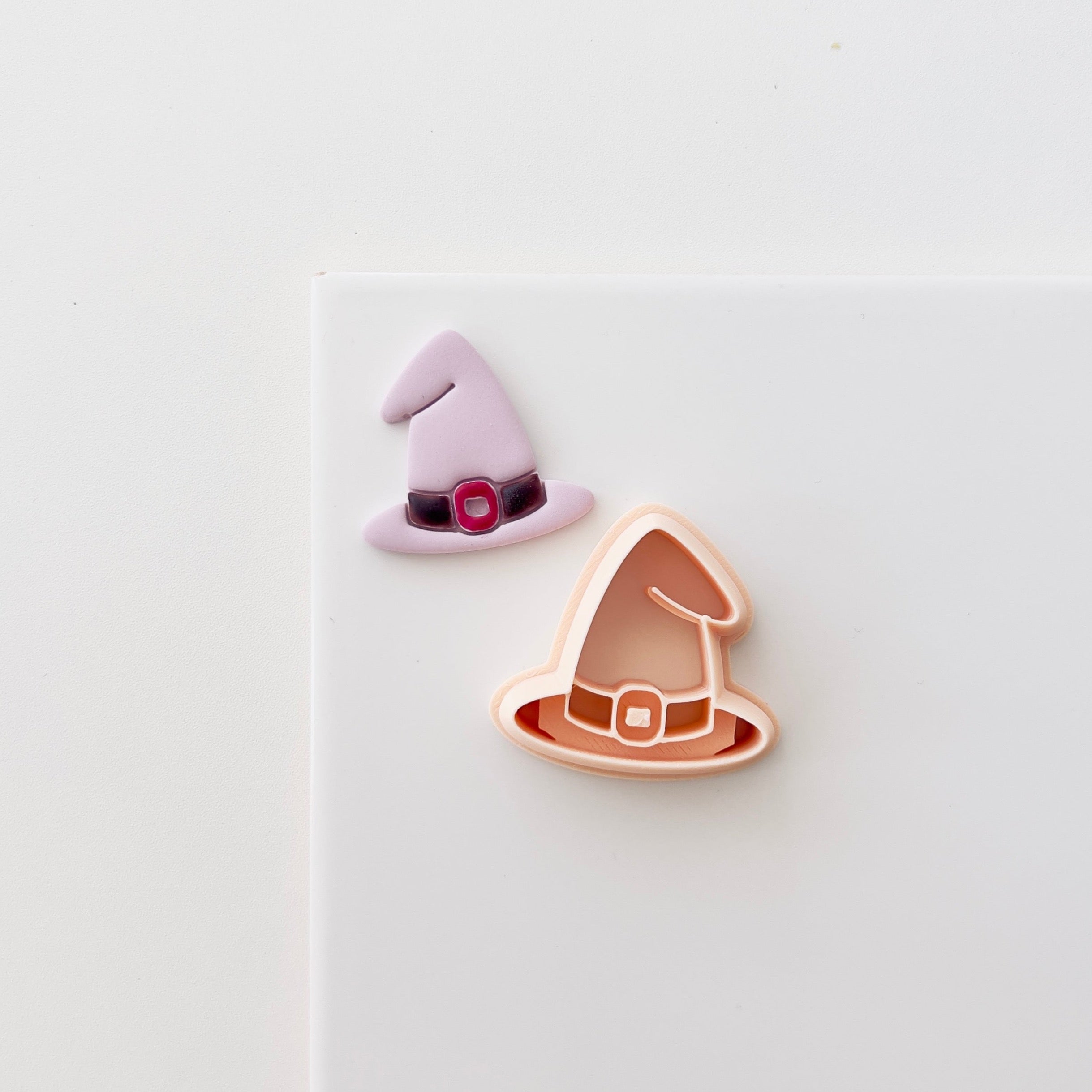 High quality polymer clay cutter creating clean sharp cuts for earrings and jewelry making