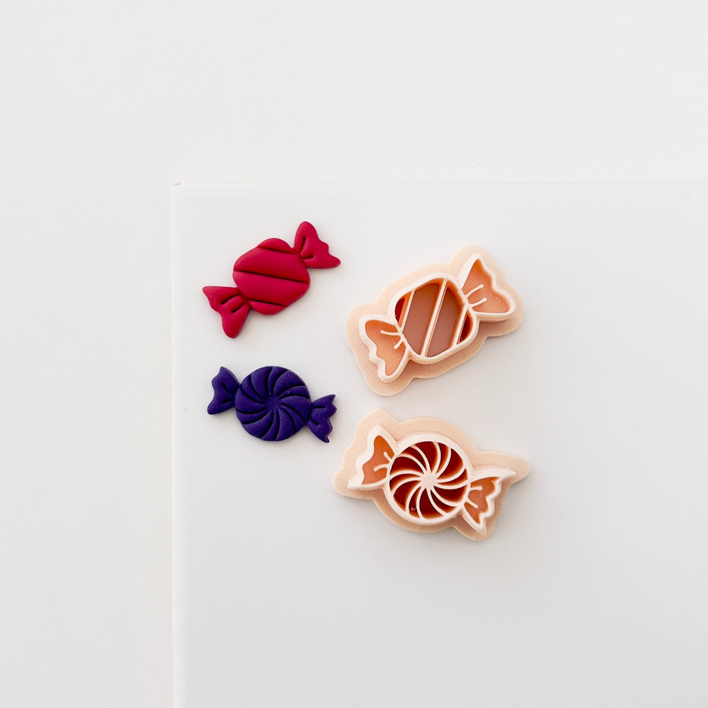 High quality polymer clay cutter creating clean sharp cuts for earrings and jewelry making