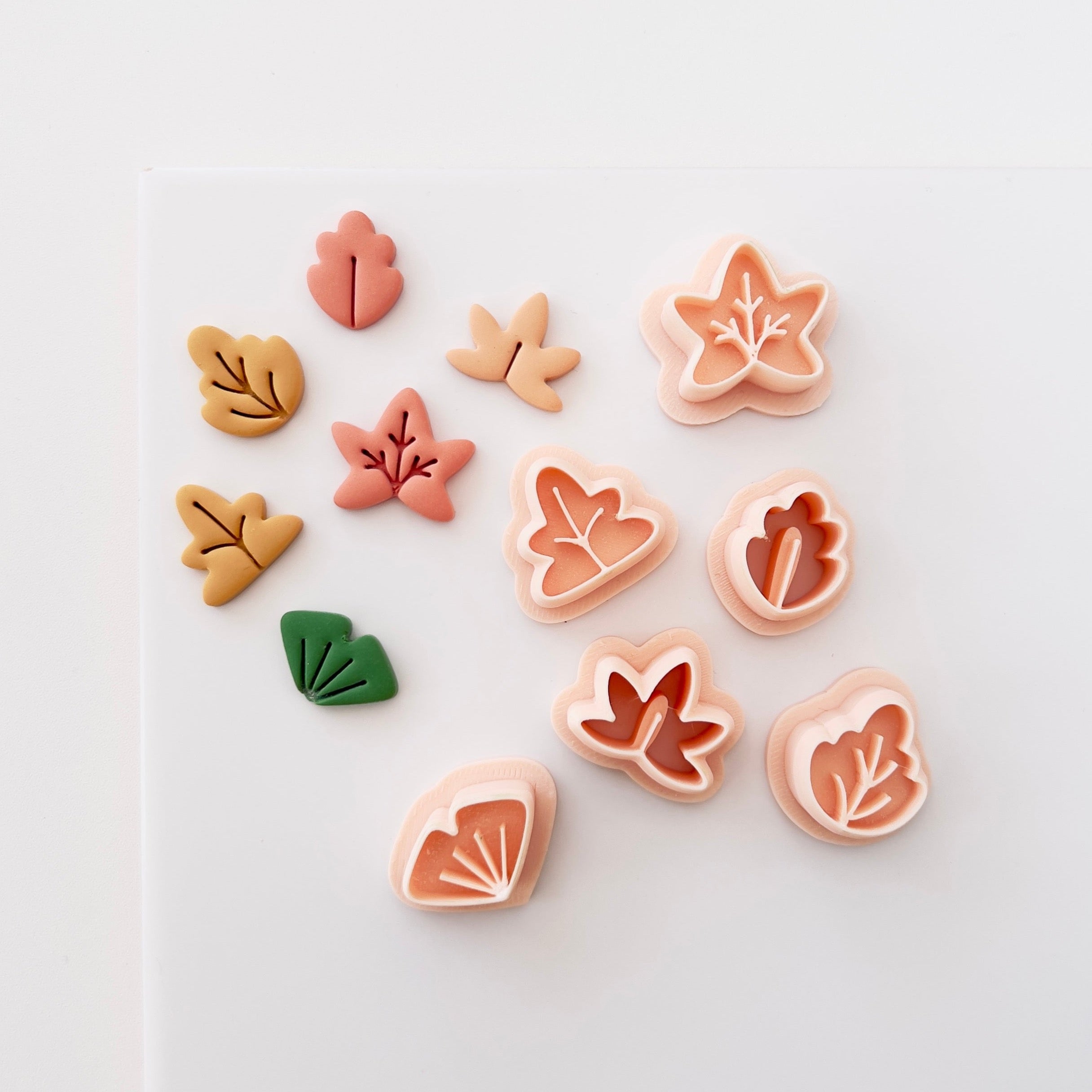 High quality polymer clay cutter creating clean sharp cuts for earrings and jewelry making