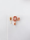 High quality polymer clay cutter creating clean sharp cuts for earrings and jewelry making