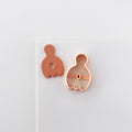 High quality polymer clay cutter creating clean sharp cuts for earrings and jewelry making