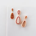 High quality polymer clay cutter creating clean sharp cuts for earrings and jewelry making