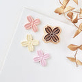 High quality polymer clay cutter creating clean sharp cuts for earrings and jewelry making