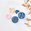 High quality polymer clay cutter creating clean sharp cuts for earrings and jewelry making