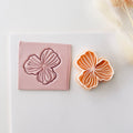 High quality polymer clay cutter creating clean sharp cuts for earrings and jewelry making
