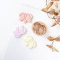 High quality polymer clay cutter creating clean sharp cuts for earrings and jewelry making