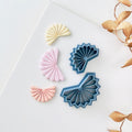 High quality polymer clay cutter creating clean sharp cuts for earrings and jewelry making