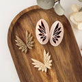 High quality polymer clay cutter creating clean sharp cuts for earrings and jewelry making
