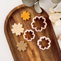 High quality polymer clay cutter creating clean sharp cuts for earrings and jewelry making