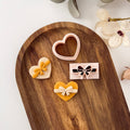 High quality polymer clay cutter creating clean sharp cuts for earrings and jewelry making