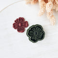 High quality polymer clay cutter creating clean sharp cuts for earrings and jewelry making