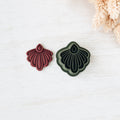 High quality polymer clay cutter creating clean sharp cuts for earrings and jewelry making
