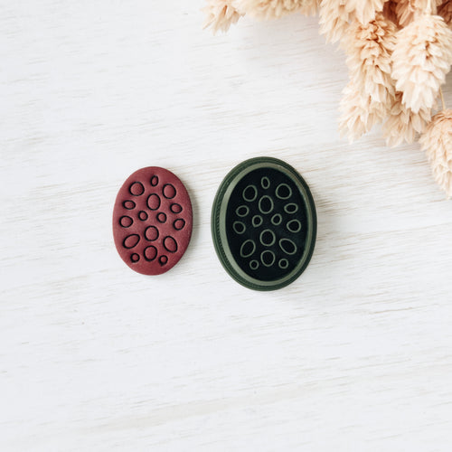 High quality polymer clay cutter creating clean sharp cuts for earrings and jewelry making