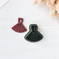 High quality polymer clay cutter creating clean sharp cuts for earrings and jewelry making