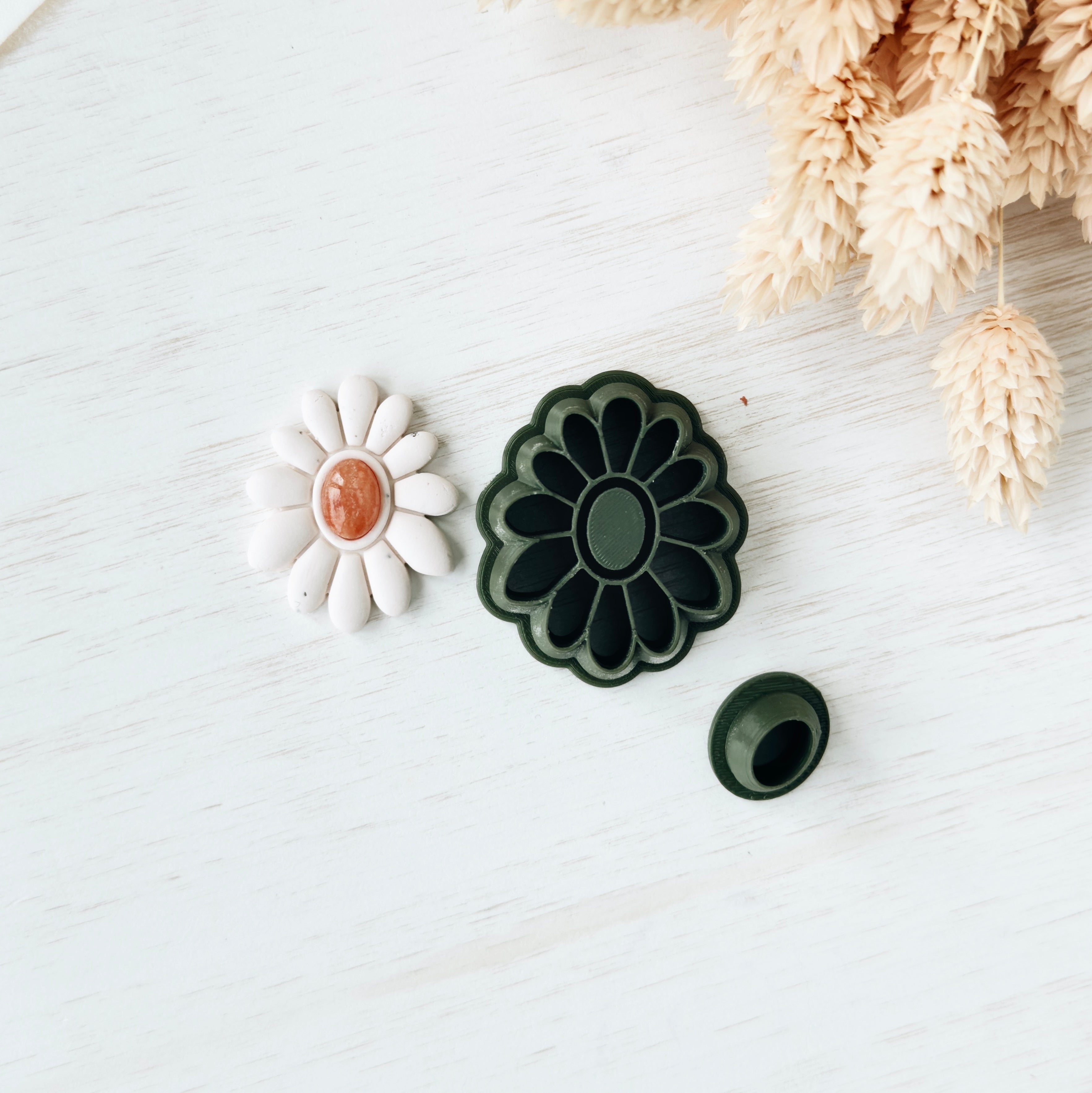 High quality polymer clay cutter creating clean sharp cuts for earrings and jewelry making
