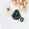 High quality polymer clay cutter creating clean sharp cuts for earrings and jewelry making