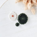 High quality polymer clay cutter creating clean sharp cuts for earrings and jewelry making
