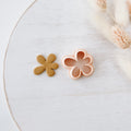 High quality polymer clay cutter creating clean sharp cuts for earrings and jewelry making