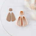 High quality polymer clay cutter creating clean sharp cuts for earrings and jewelry making