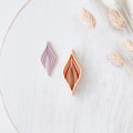 High quality polymer clay cutter creating clean sharp cuts for earrings and jewelry making
