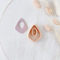 High quality polymer clay cutter creating clean sharp cuts for earrings and jewelry making
