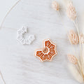 High quality polymer clay cutter creating clean sharp cuts for earrings and jewelry making