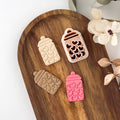 High quality polymer clay cutter creating clean sharp cuts for earrings and jewelry making