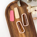 High quality polymer clay cutter creating clean sharp cuts for earrings and jewelry making