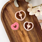 Heart donut clay cutter