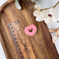 Heart donut clay cutter