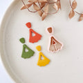 High quality polymer clay cutter creating clean sharp cuts for earrings and jewelry making