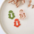 High quality polymer clay cutter creating clean sharp cuts for earrings and jewelry making