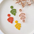 High quality polymer clay cutter creating clean sharp cuts for earrings and jewelry making