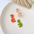 High quality polymer clay cutter creating clean sharp cuts for earrings and jewelry making