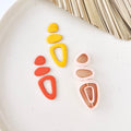 High quality polymer clay cutter creating clean sharp cuts for earrings and jewelry making