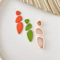 High quality polymer clay cutter creating clean sharp cuts for earrings and jewelry making