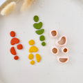 High quality polymer clay cutter creating clean sharp cuts for earrings and jewelry making