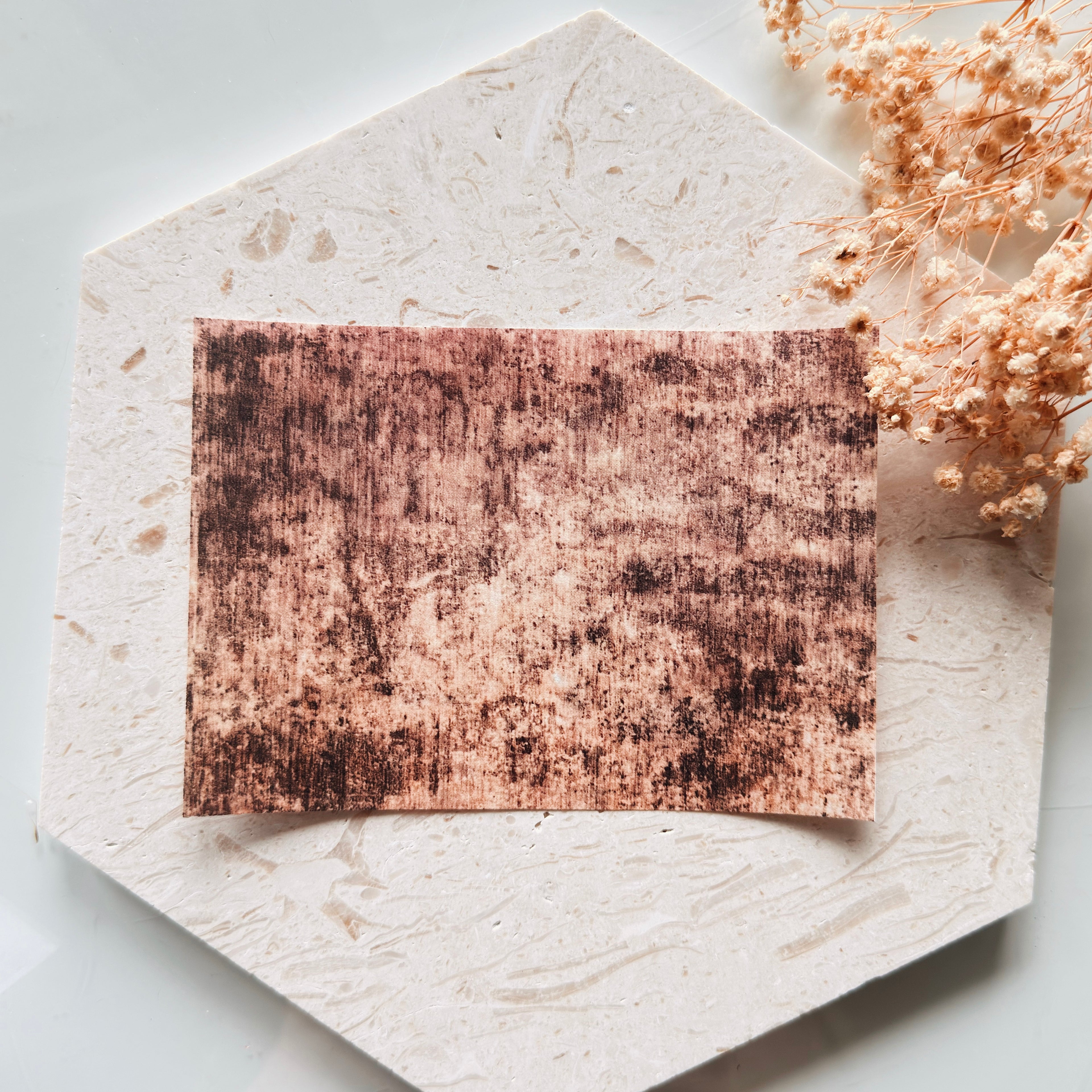 Papier transfert pour pâte polymère – Feuille hydrosoluble TP-455