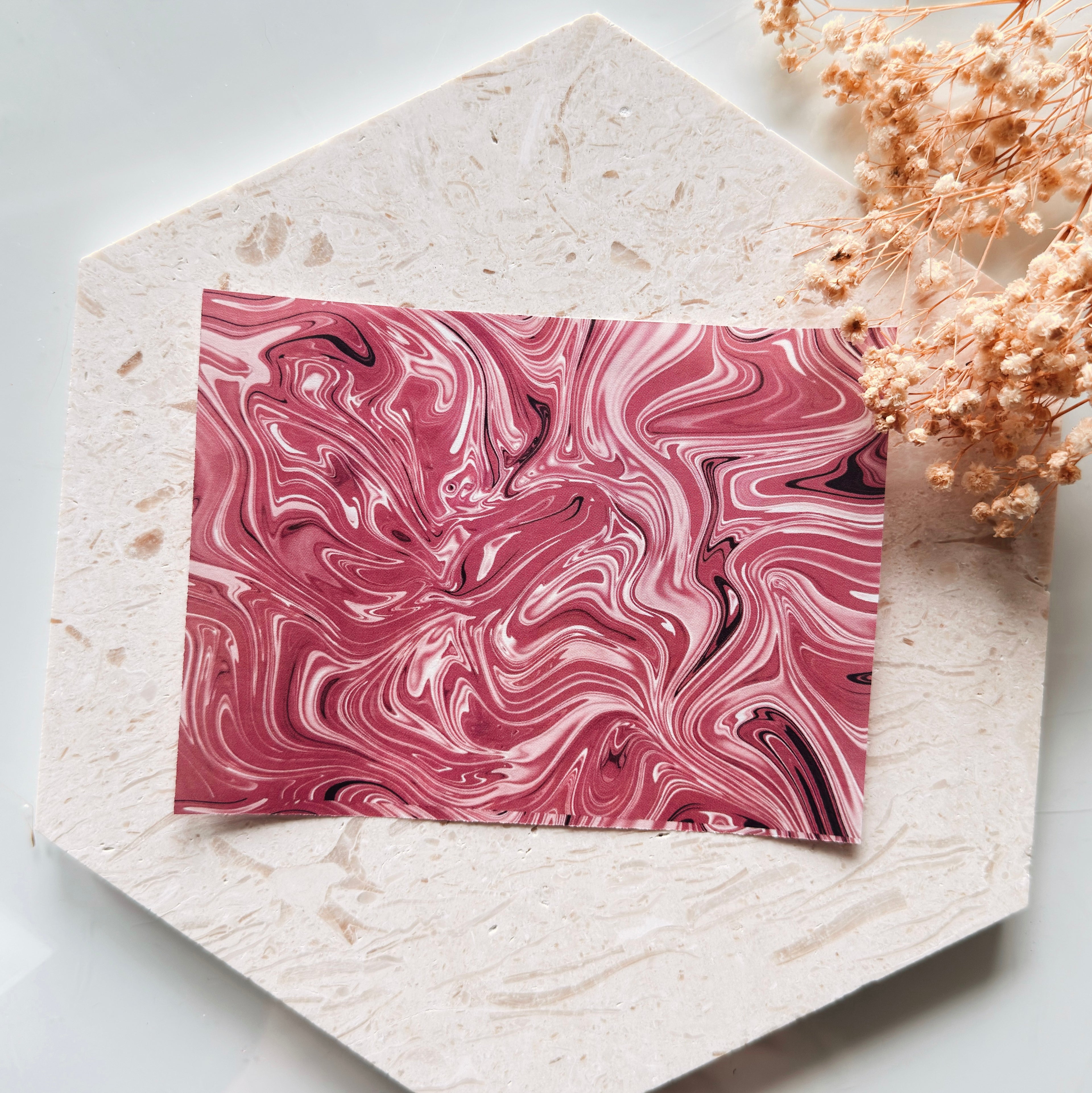 Papier transfert pour pâte polymère – Feuille hydrosoluble TP-455