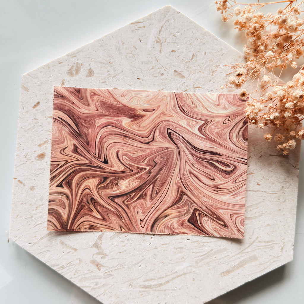 Papier transfert pour pâte polymère – Feuille hydrosoluble TP-455