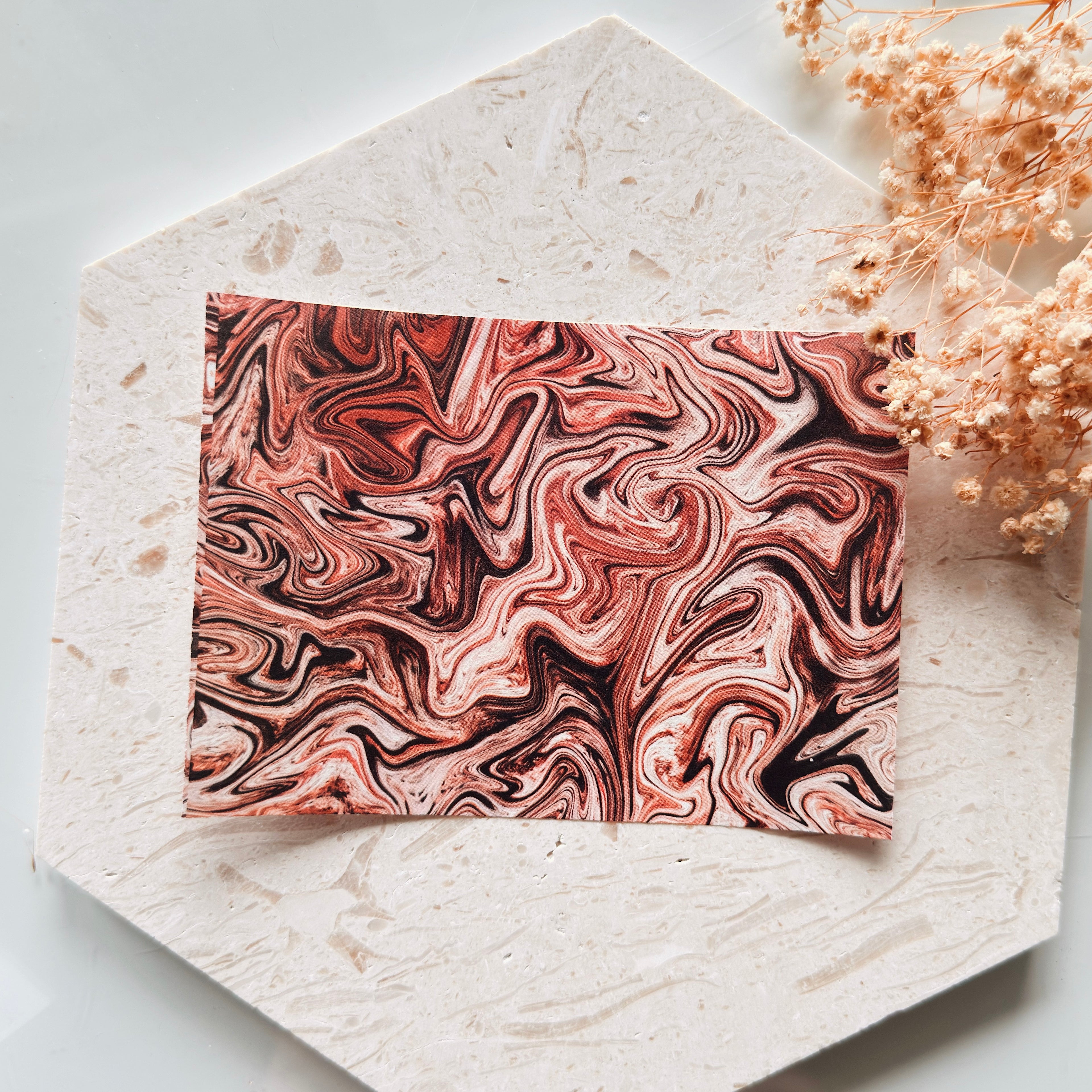 Papier transfert pour pâte polymère – Feuille hydrosoluble TP-455