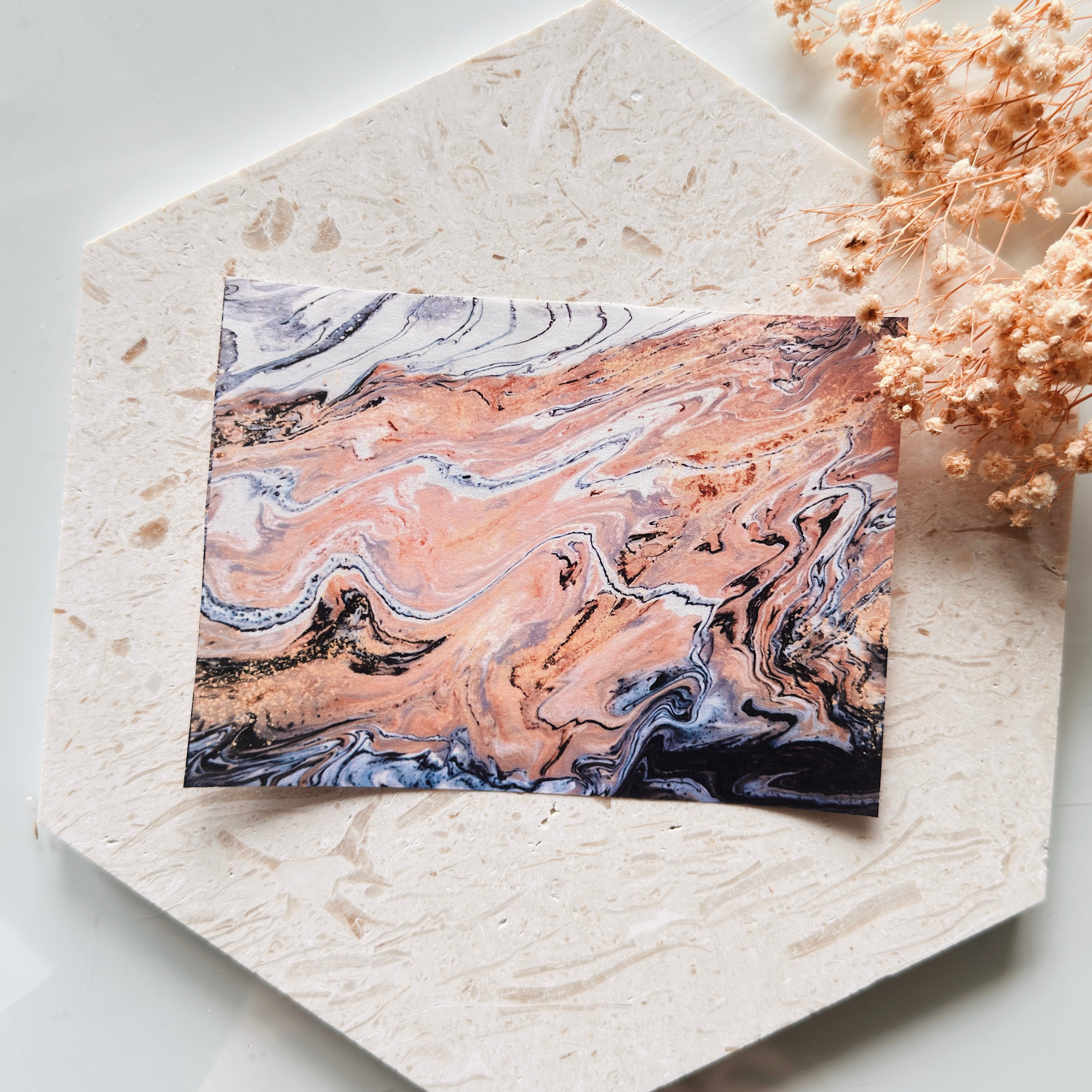 Papier transfert pour pâte polymère – Feuille hydrosoluble TP-455